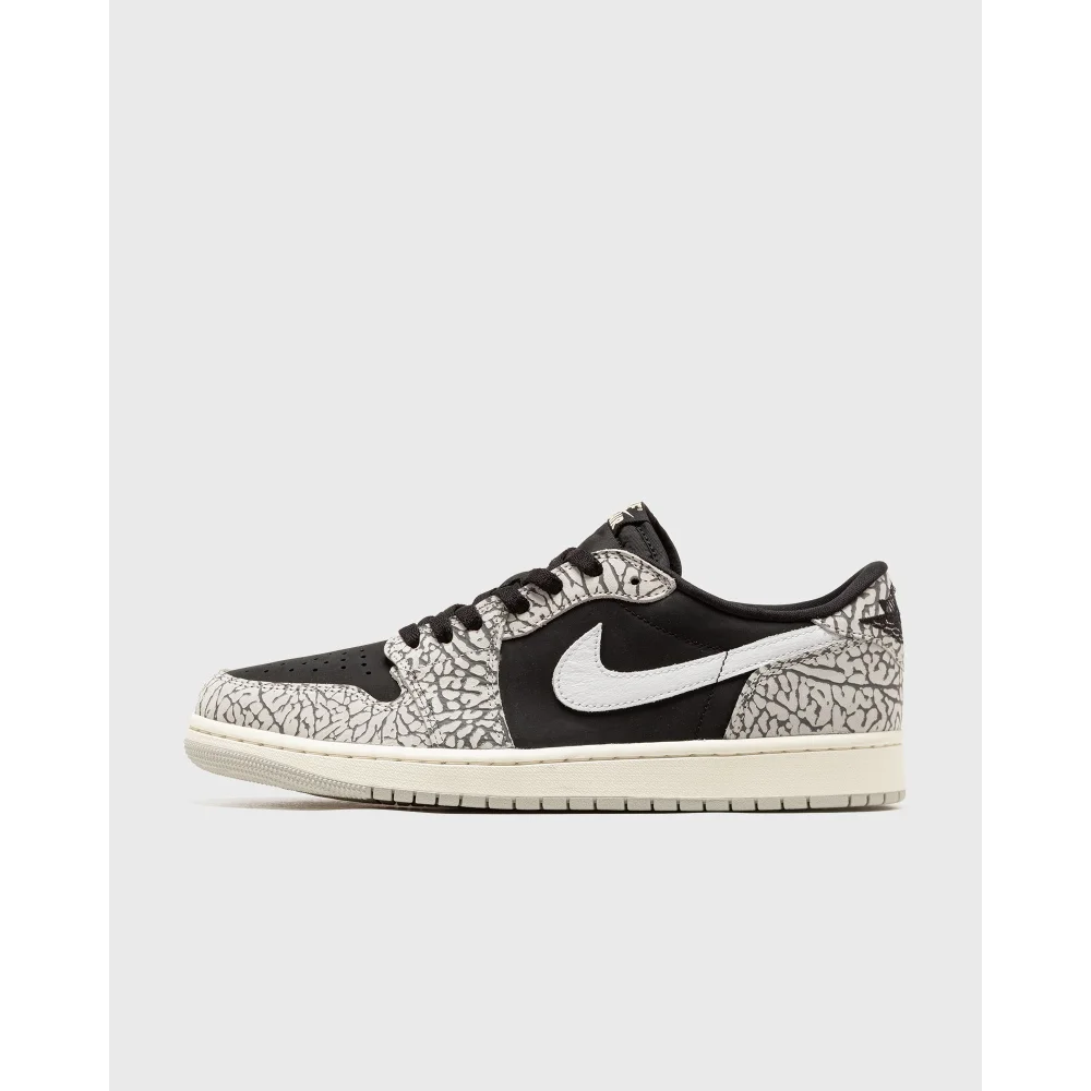 NIKE JORDAN 1 Low Retro OG Cement CZ0790-001 / schwarz