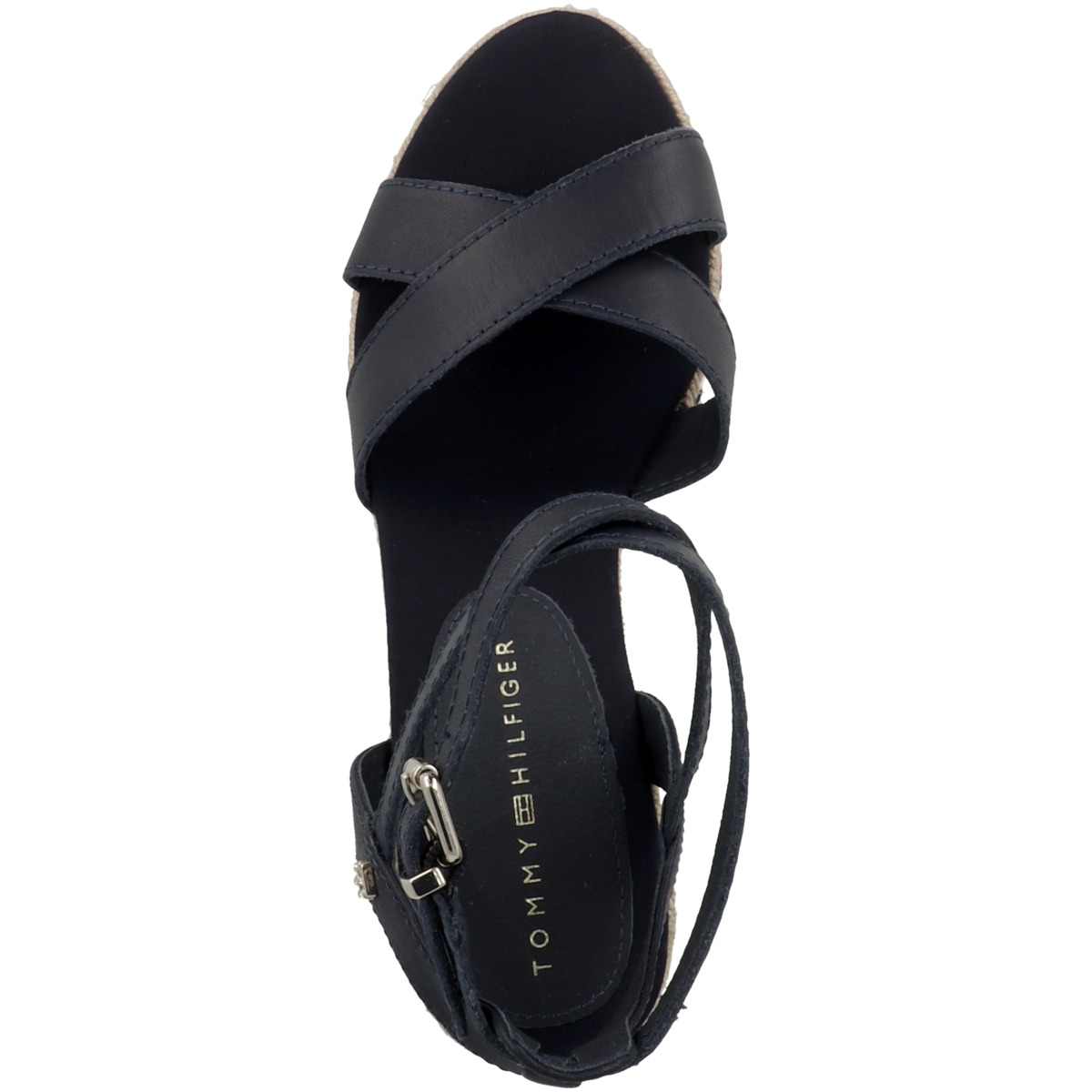 Tommy Hilfiger Feminine Low Wedge Sandal Keilsandale blau