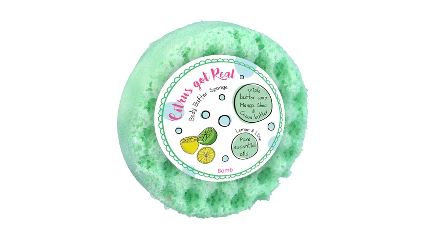 Bomb Cosmetics Citrus Got Real Duschschwamm 200 g