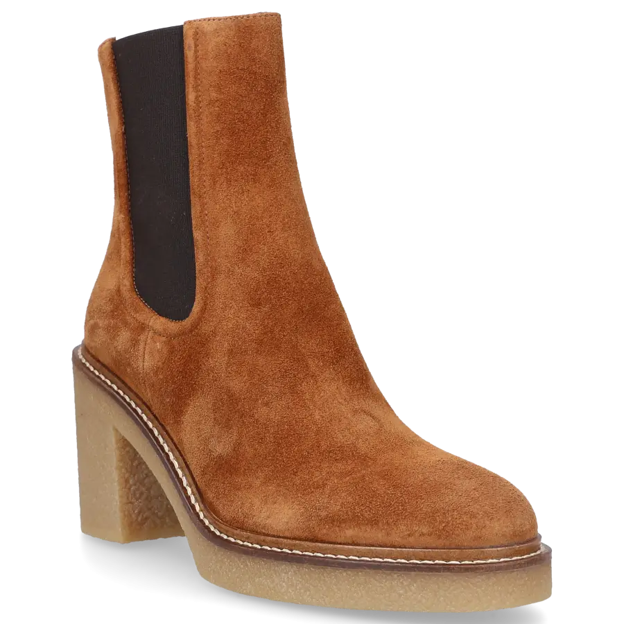 EN AVANT - Chelsea Boots 527-16 Veloursleder - braun