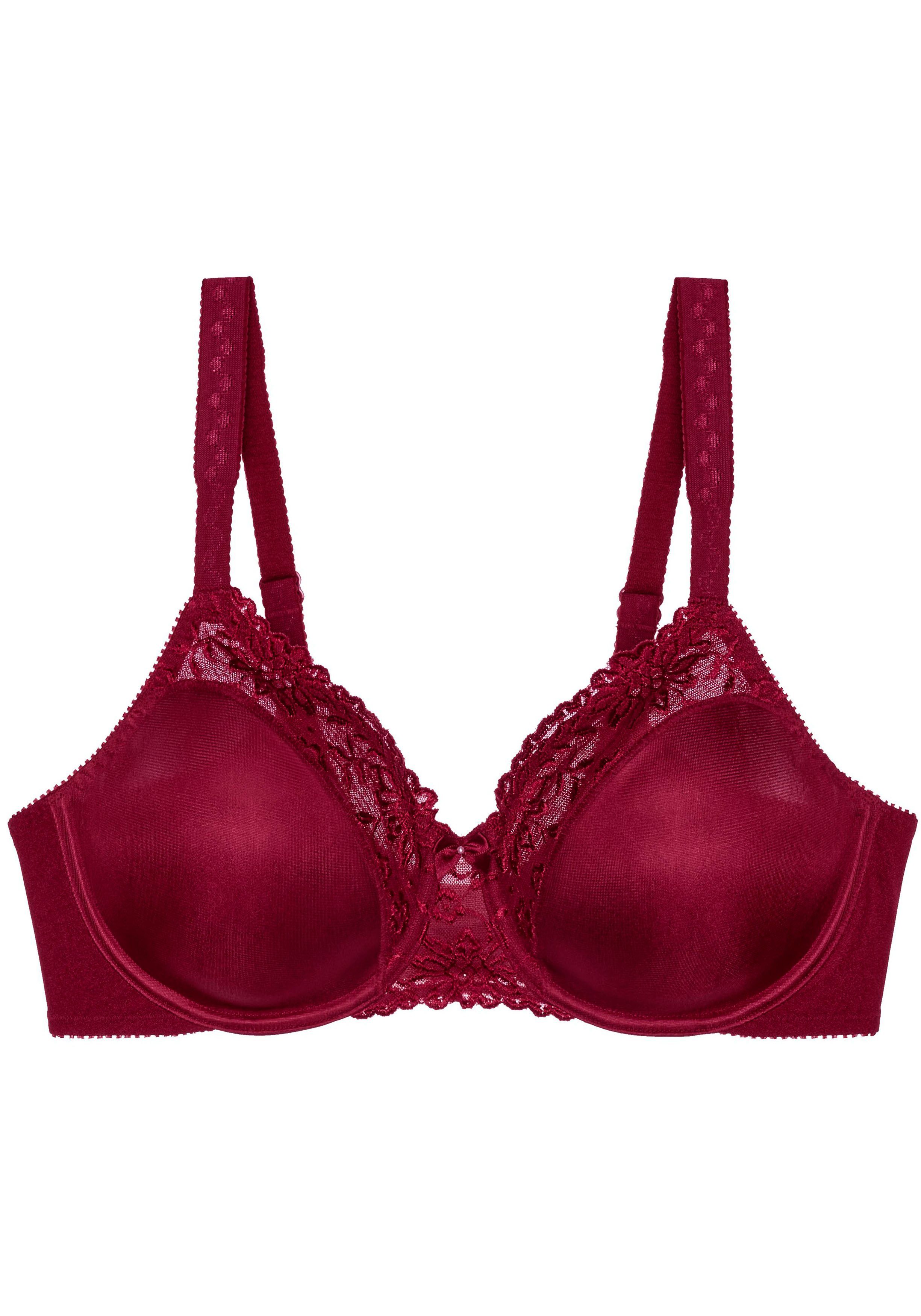 Triumph Minimizer-BH Ladyform Soft W Cup C-F, Bügel-BH mit Spitzendetails