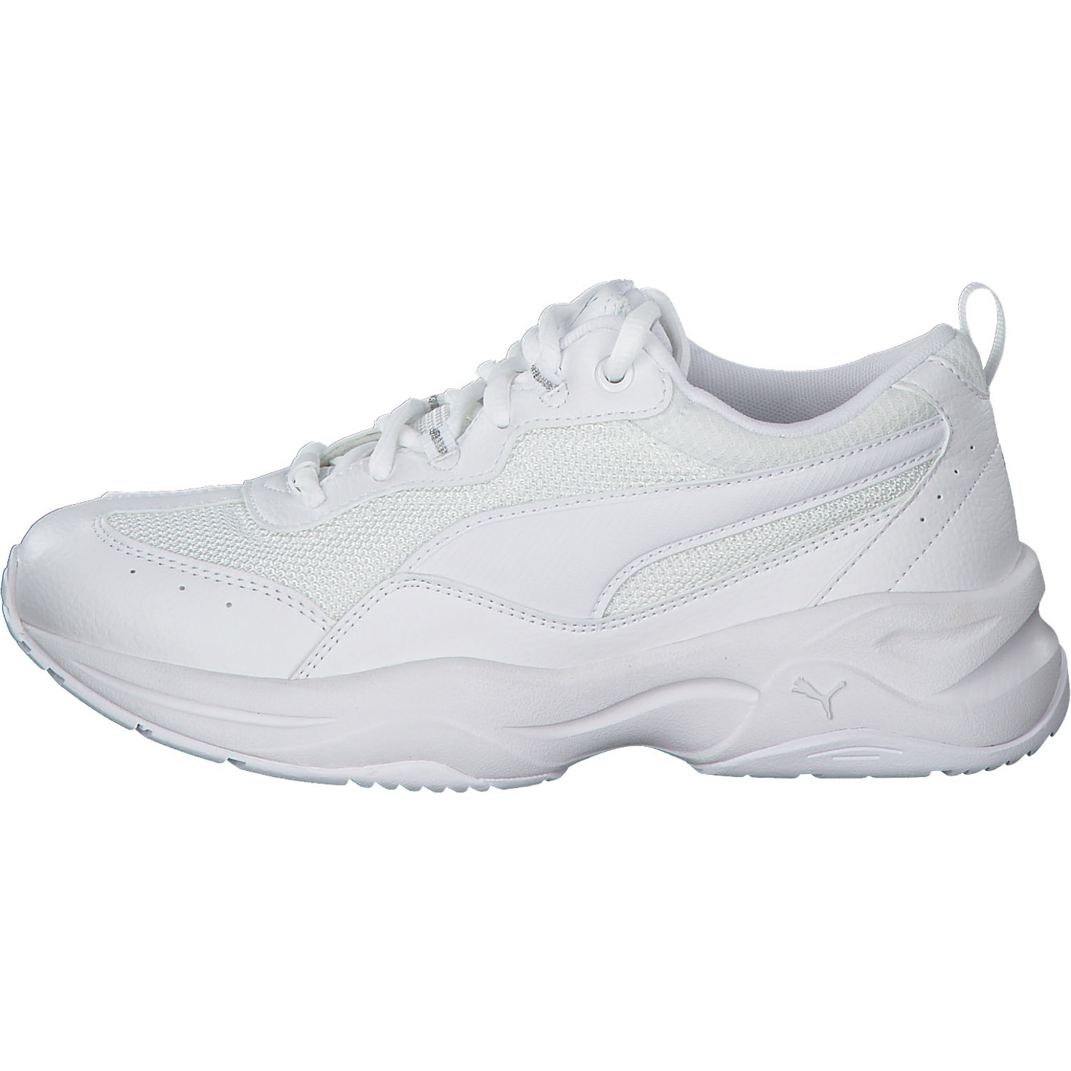 Puma Cilia 369778, Sneakers Low, Damen, Weiß (Puma Wht-Gray Violet)