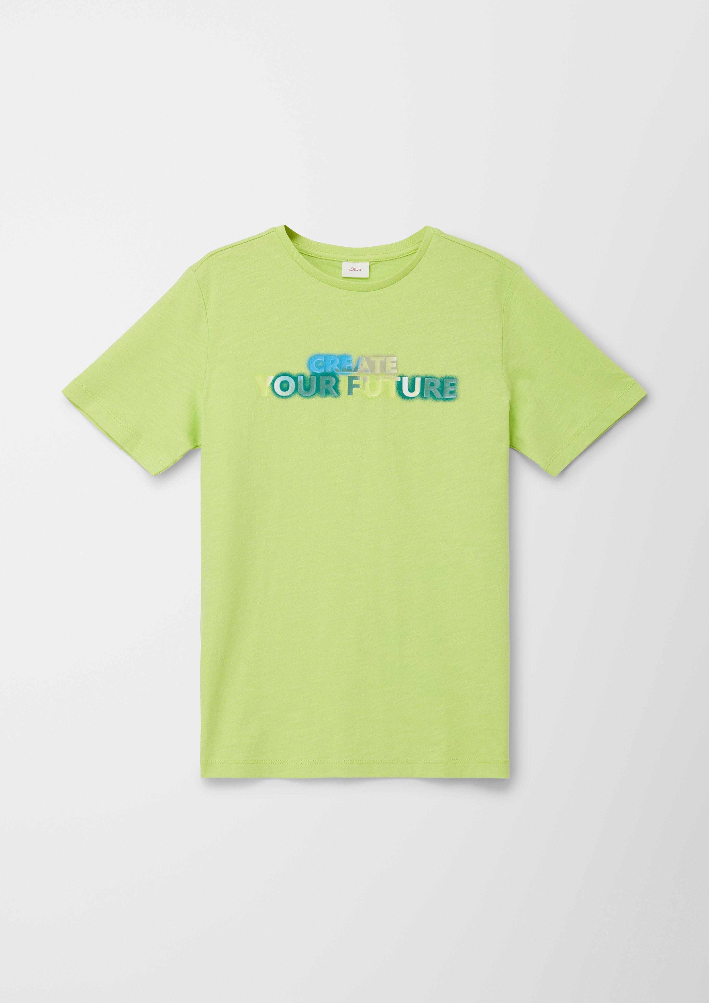 T-Shirt mit Statement-Print  2128283-7040
