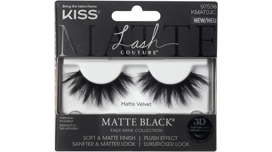 KISS Wimpernband Lash Couture Matte Velvet