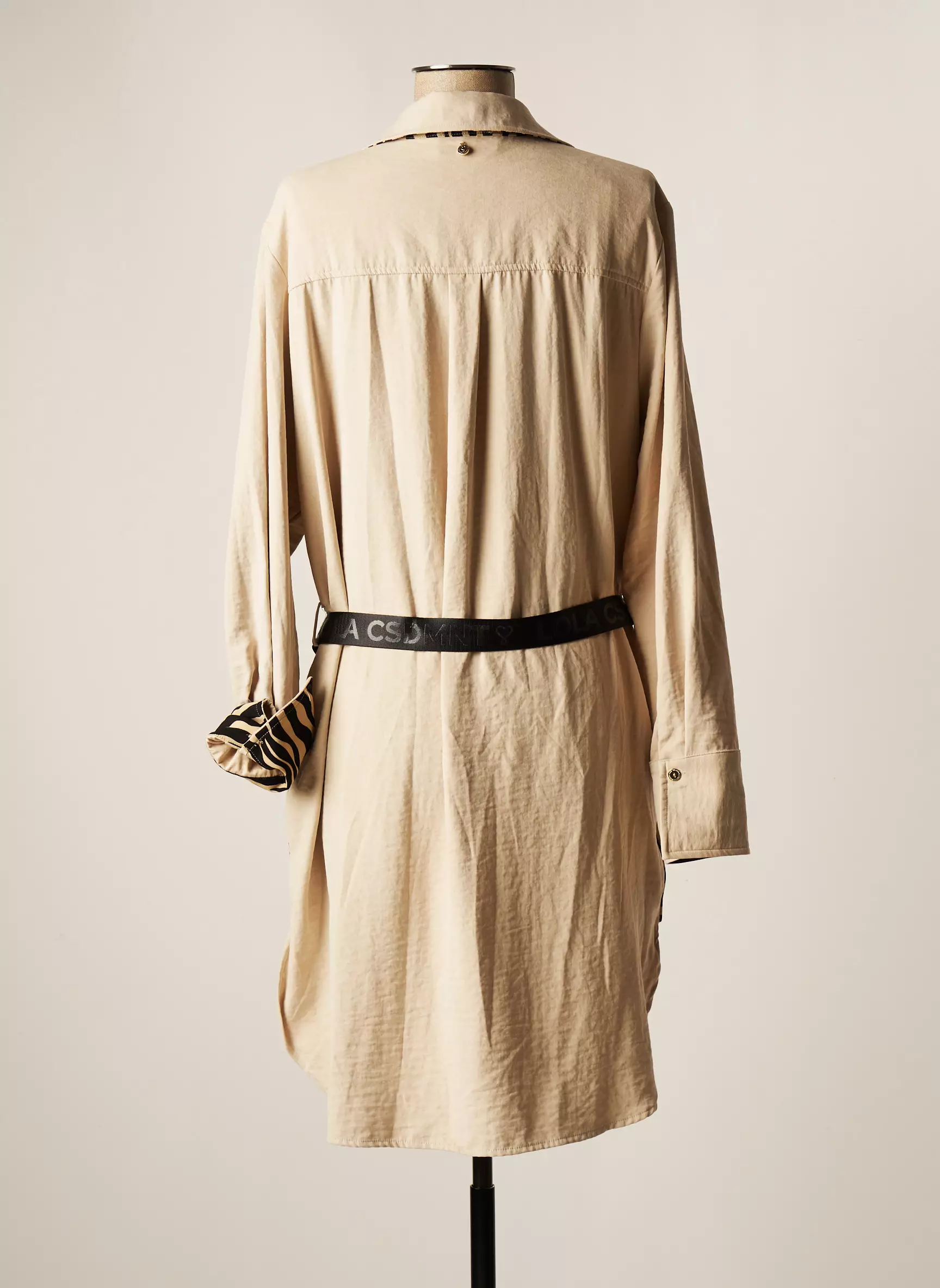 Lola Casademunt Robes Mi Longues Femme couleur beige