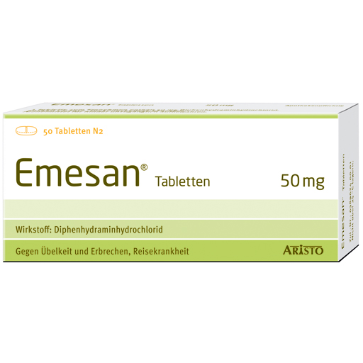 Emesan Reisetabletten  50 St  Tabletten