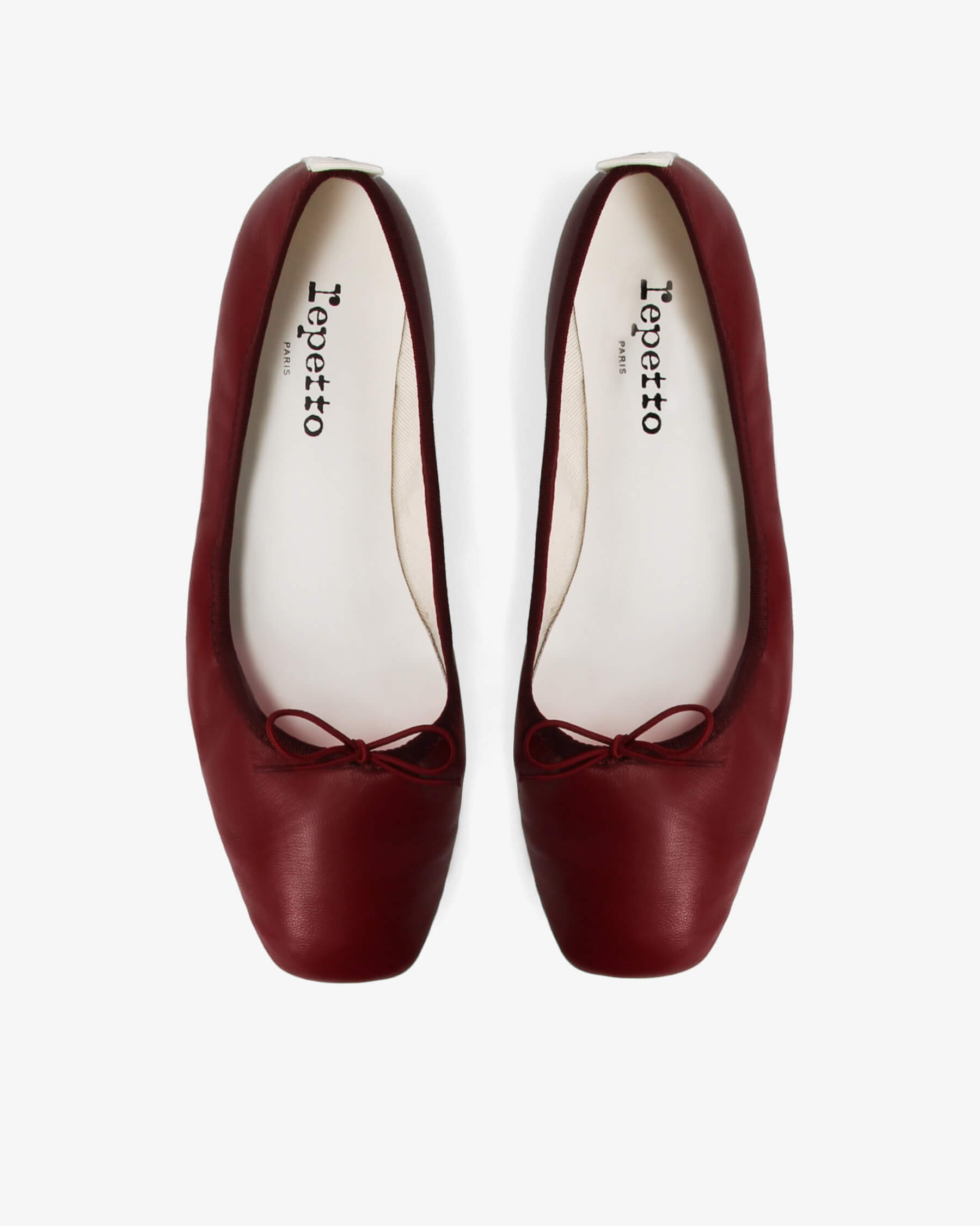 Garance square-toe ballerinas