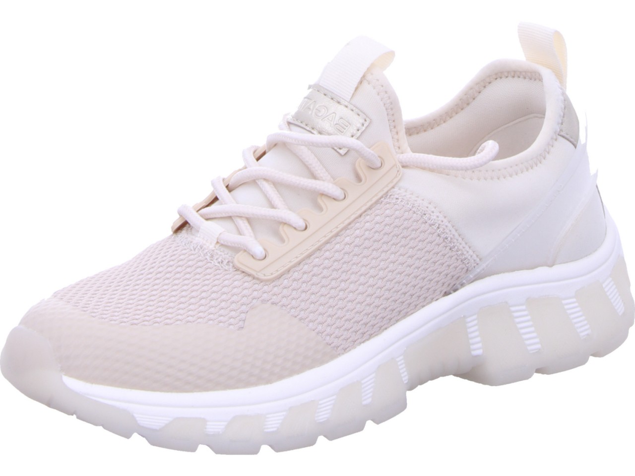 BUGATTI Sportliche Slipper beige