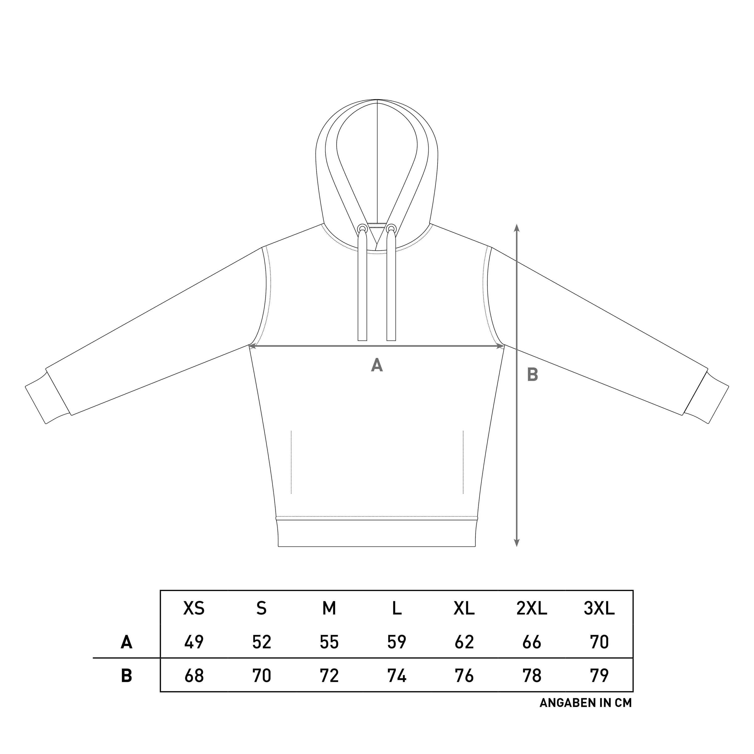 Herren Kapuzensweater LOGO schwarz