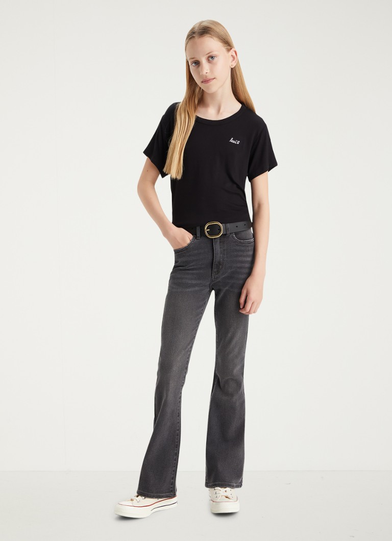 Blugi evazați cu talie înaltă Levi's 726, cu elasticitate suplimentară