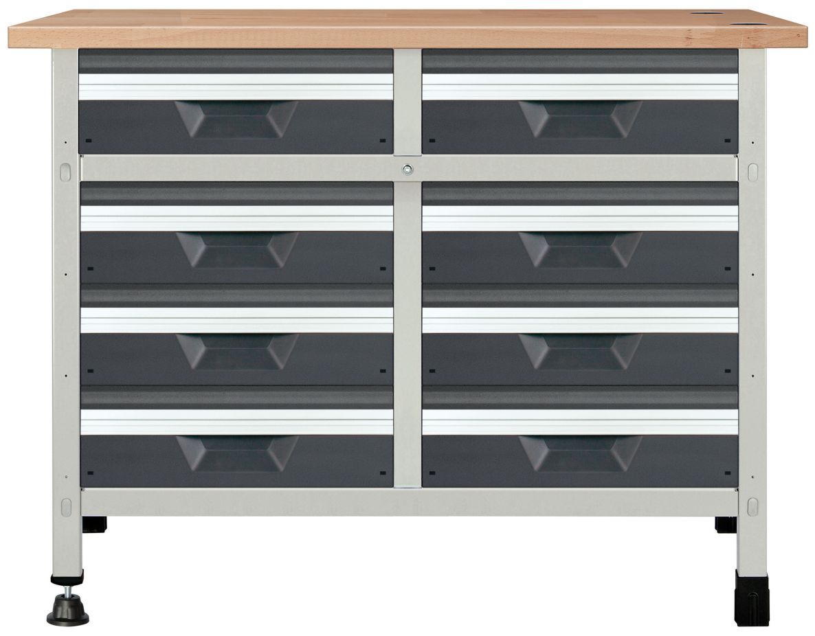 Pracovný stôl Wolfcraft 8069000 62,1 kg - 1130 x 650 x 860 mm