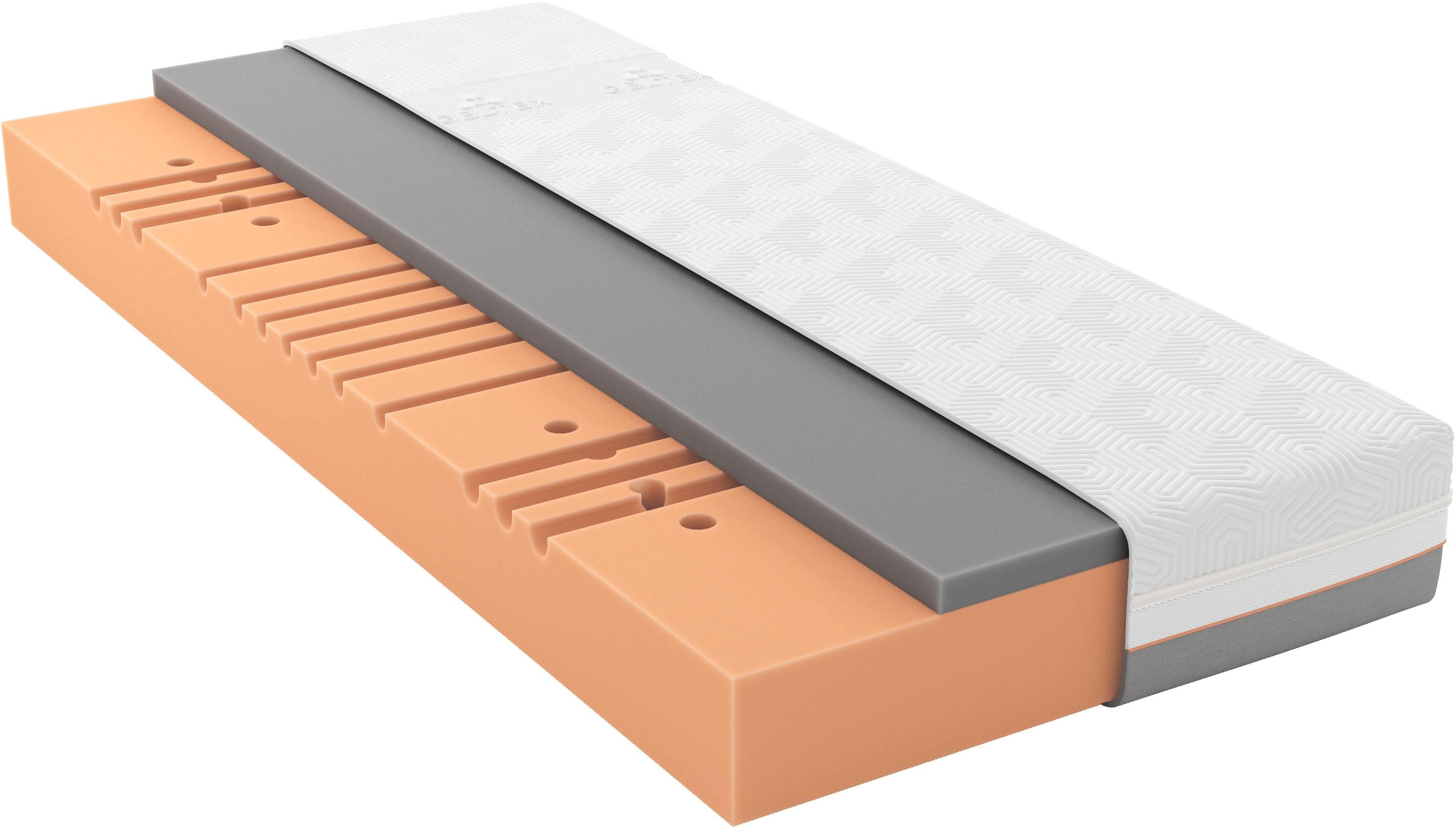 Gelschaummatratze Matratze GELTEX® Quantum Touch 220, in 90x200 cm und weiteren Größen, Schlaraffia, 22 cm hoch, 90 Nächte Probeschlafen!*