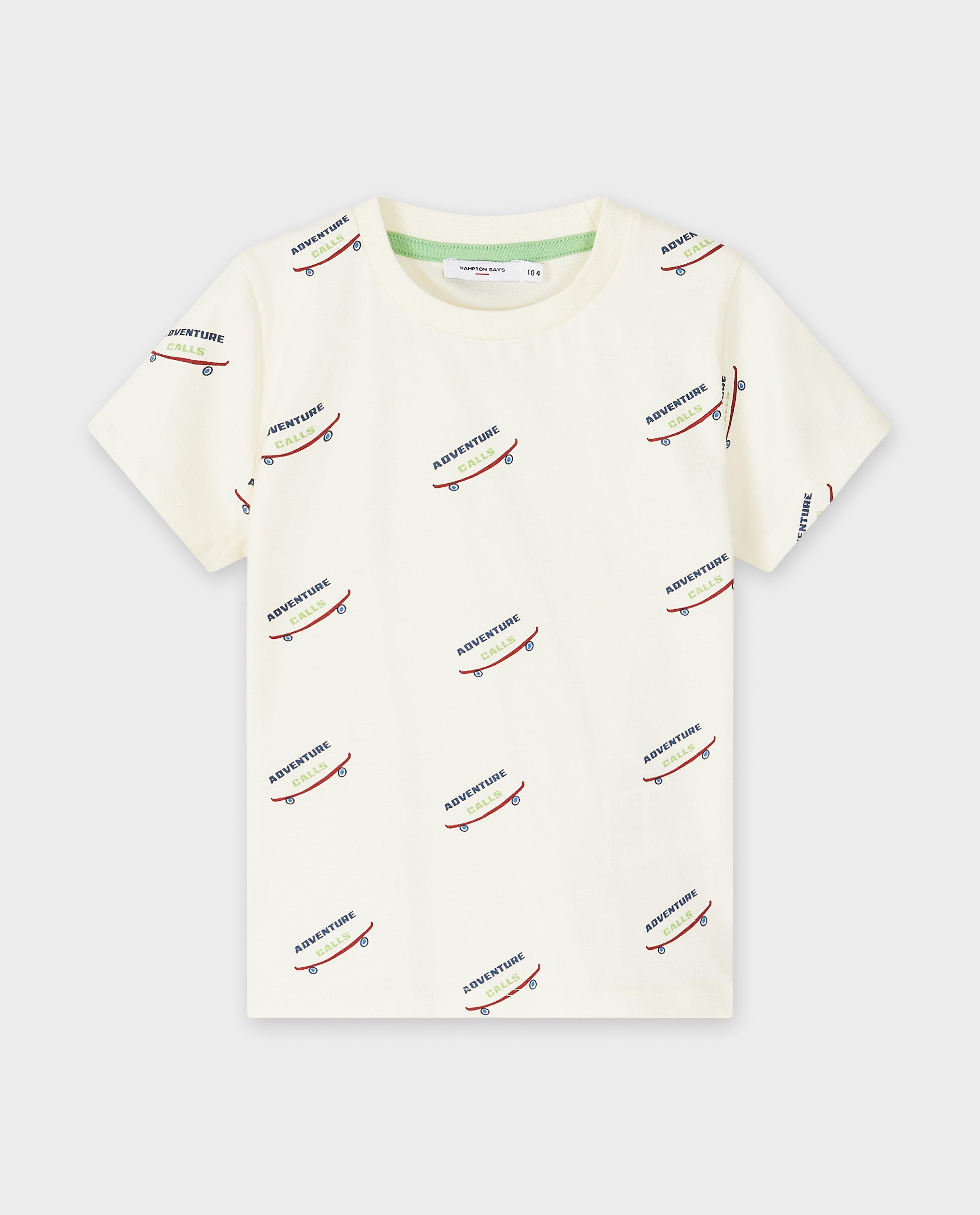 Tricou Hampton Bays cu imprimeu de skateboard-uri cu