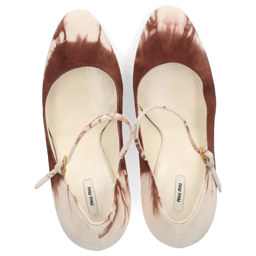 Miu Miu - High Heels Pumps Veloursleder - braun