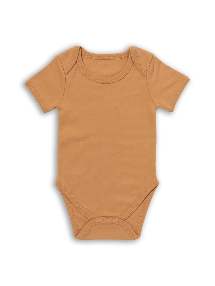 Schlummersack Bio Baby-Bodys kurzarm 5er-Pack in Braun günstig kaufen