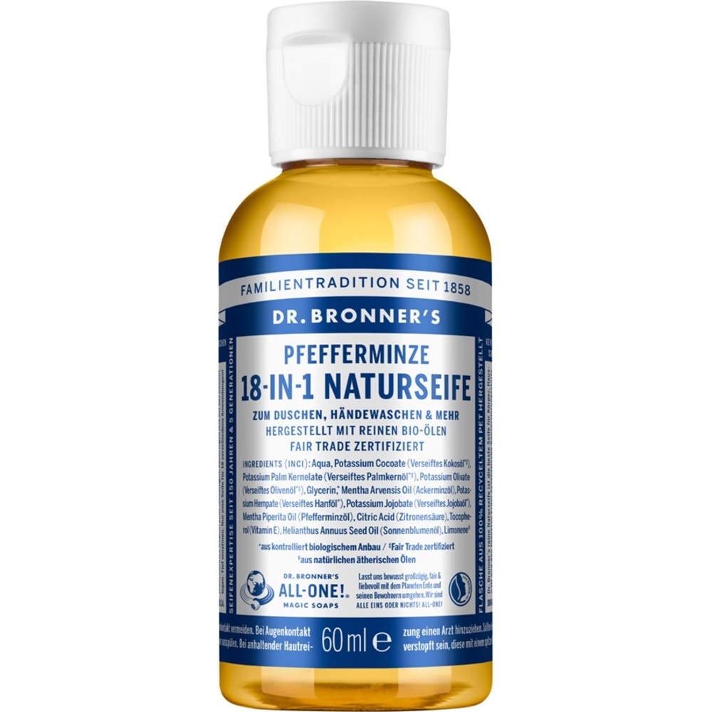 dr. bronners Peppermint 18-in-1 Natural Soap soin du corps