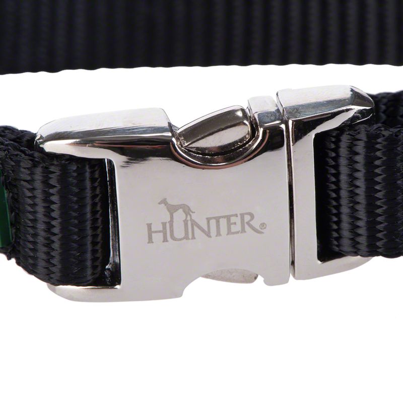 Sparset HUNTER Hundeleine + Halsband Vario Basic schwarz | bitiba