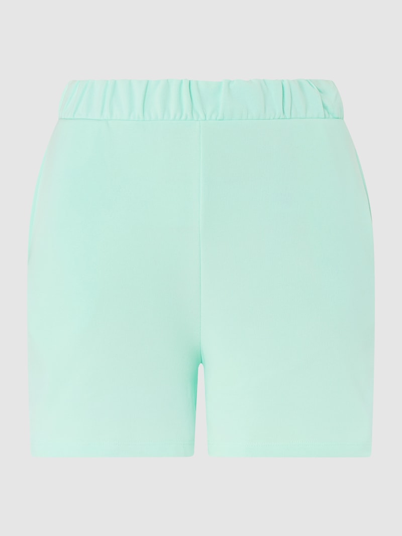PLUS SIZE Sweatshorts aus Bio-Baumwolle Modell 'Issy' in türkis