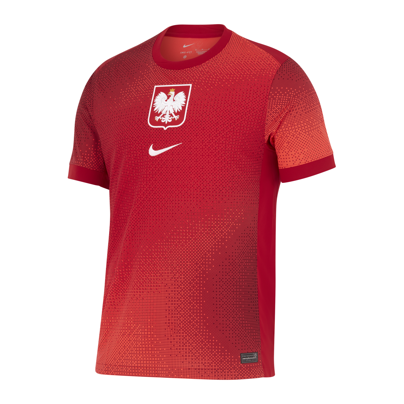 Nike Polen Trikot Away Rot Rot Weiss F635