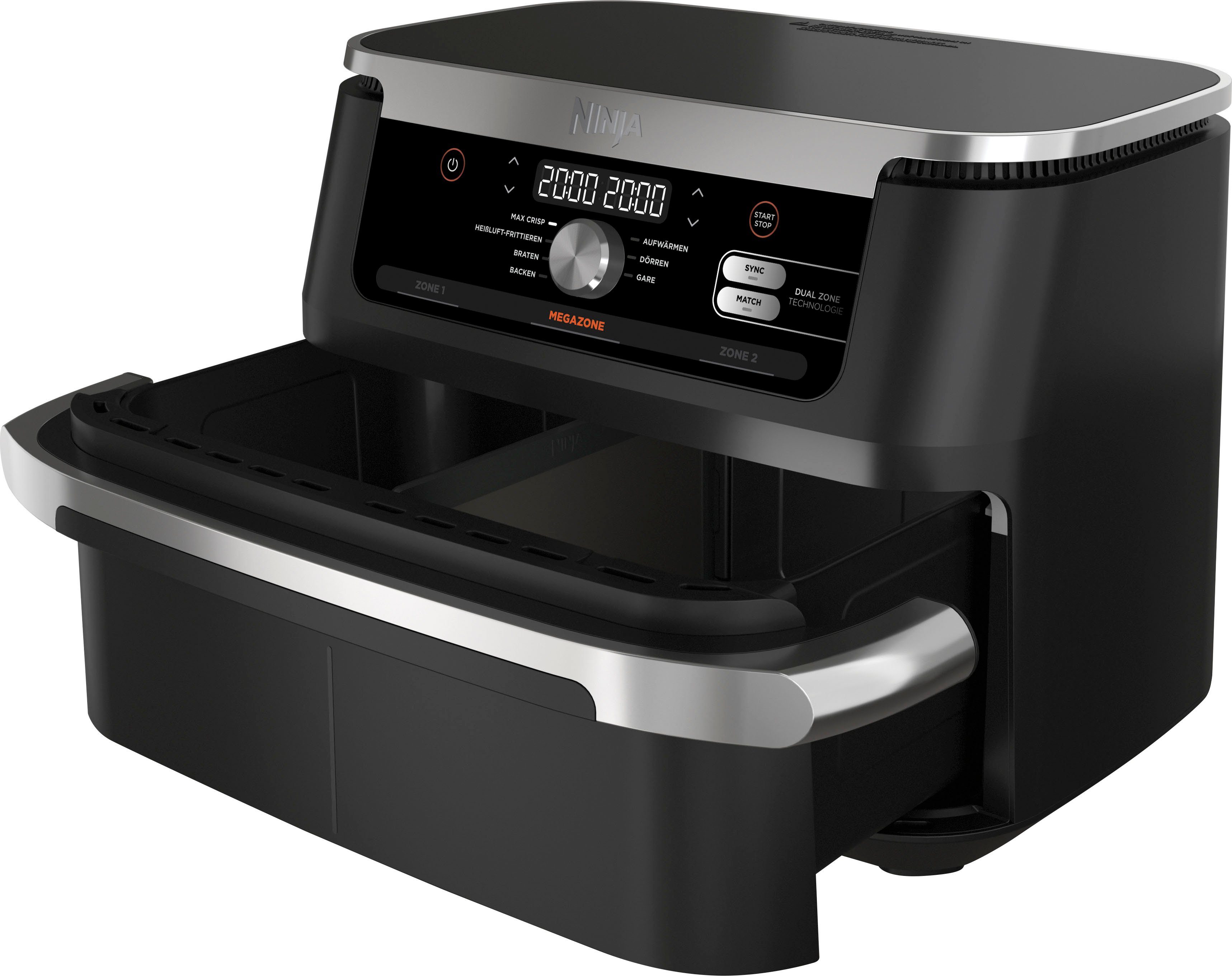 NINJA Heißluftfritteuse AF500EU, 2470 W