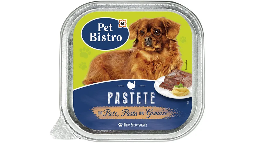 Pet Bistro Pastete Pute, Pasta und Gemüse 300 g
