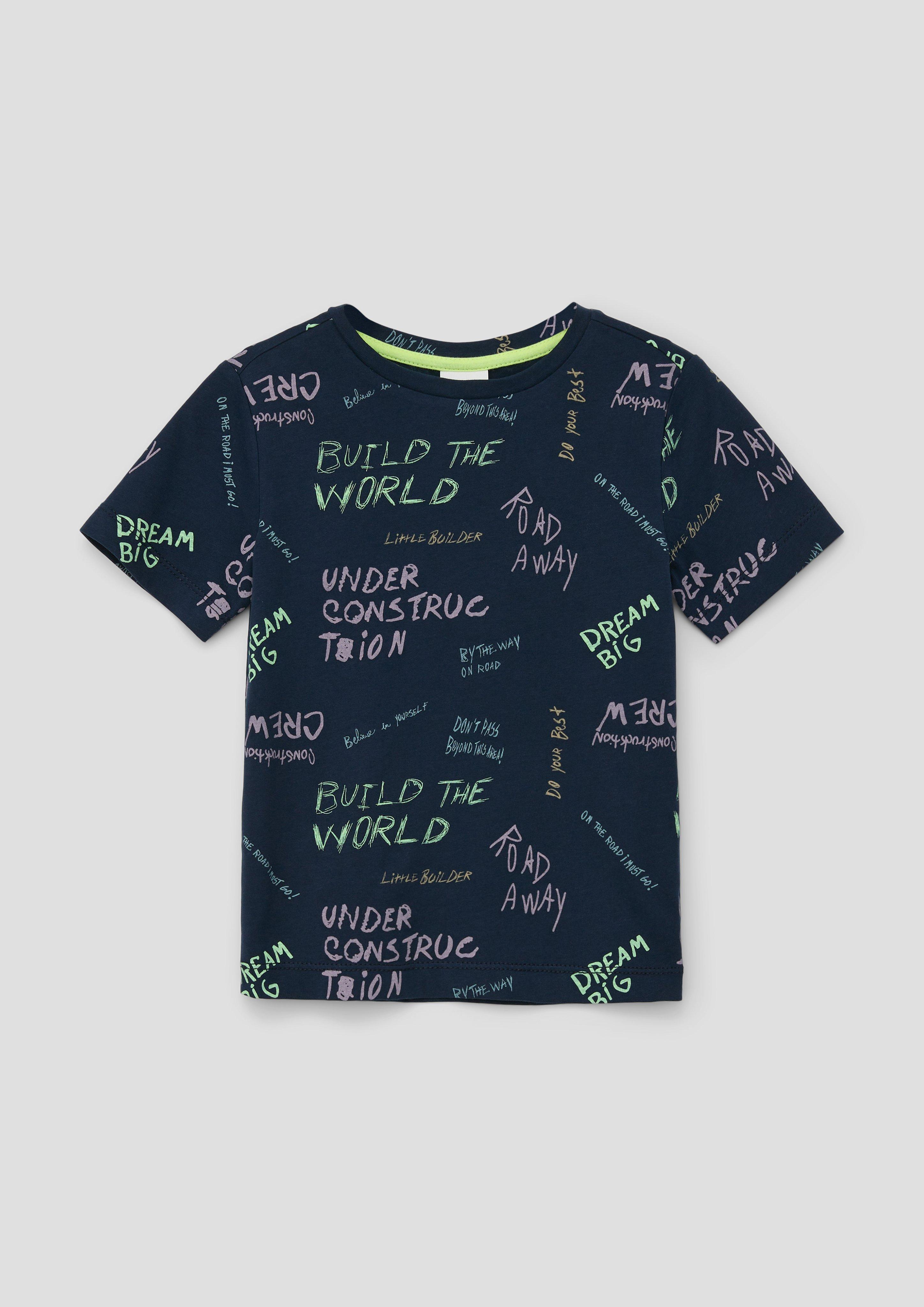 T-Shirt mit All-over-Print  2140421-59A1