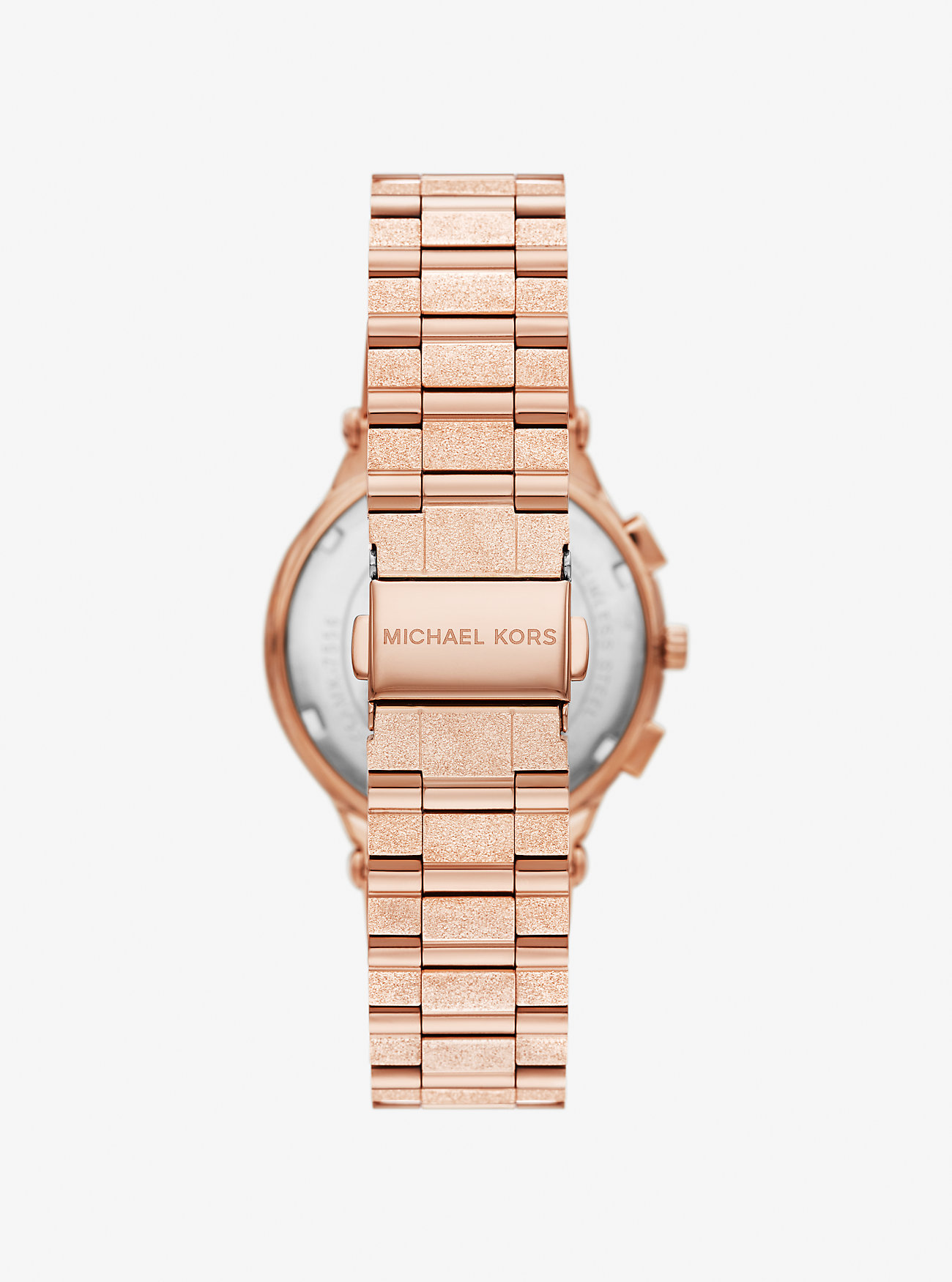 Oversized Billie Frosted Rose Gold-Tone Watch - ROSE GOLD