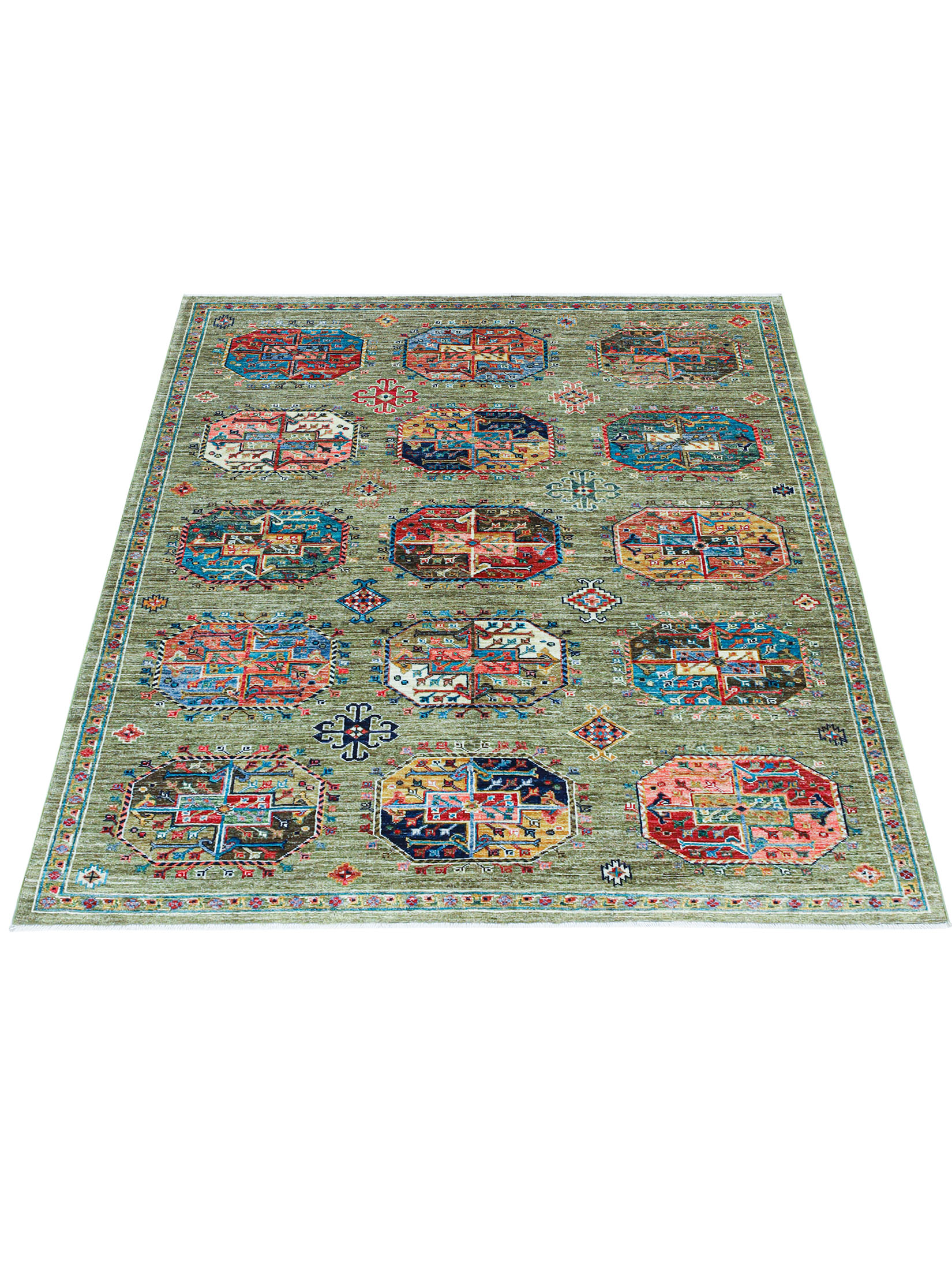 Buchara Ghazni ca. 153 x 198 cm, Unikat / Einzelstück