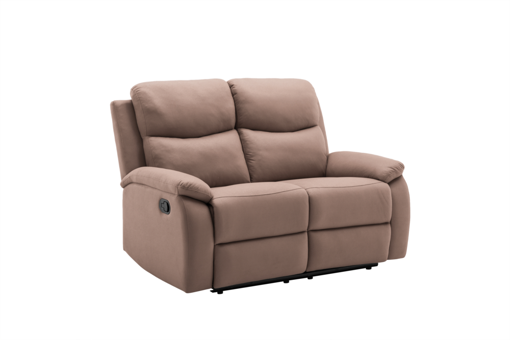 Happy Home Happy Home Polstergarnitur 3tlg. Relaxsofa Set mit 5 Relaxfunktionen braun