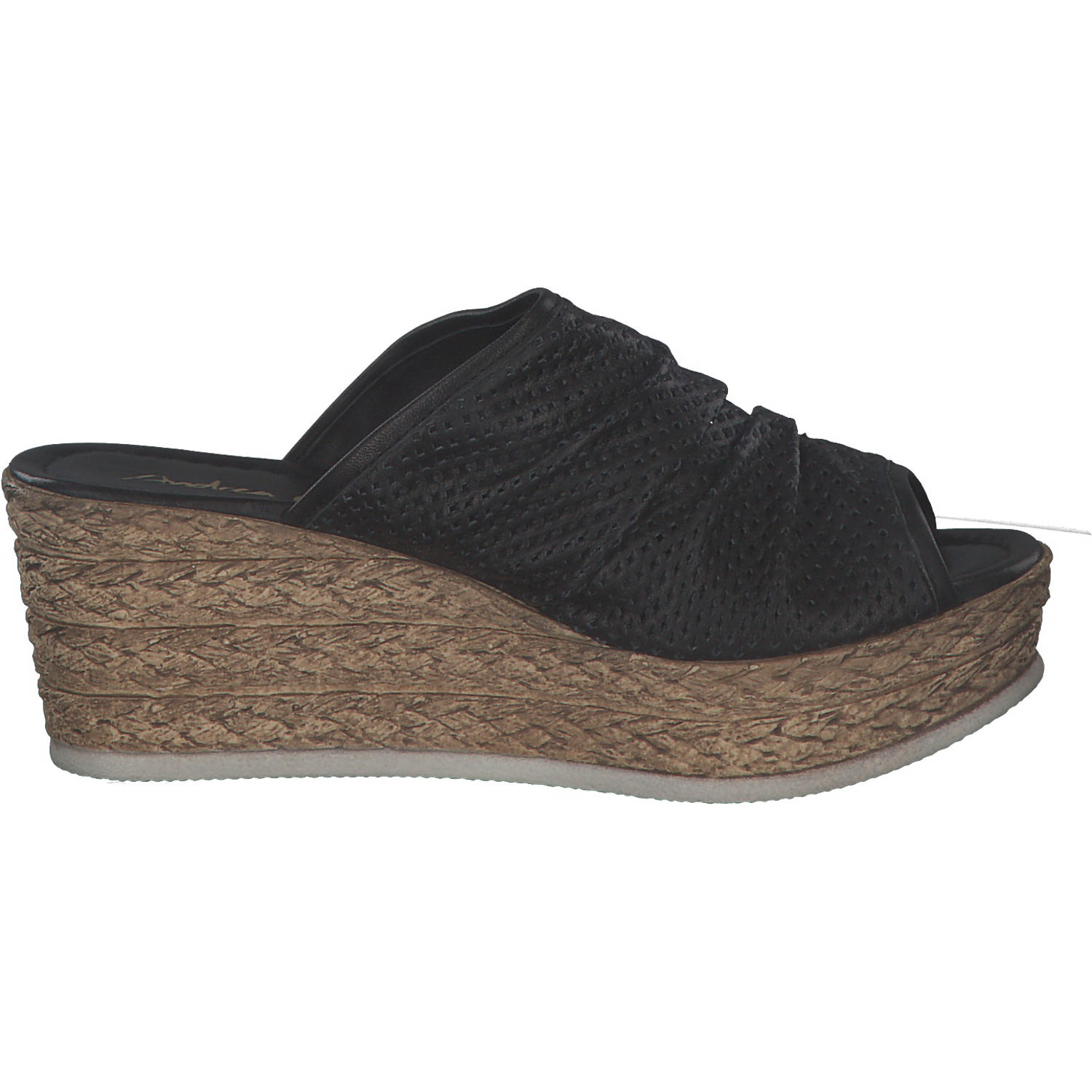 Esgano 1989605, Keilpumps, Damen, Schwarz
