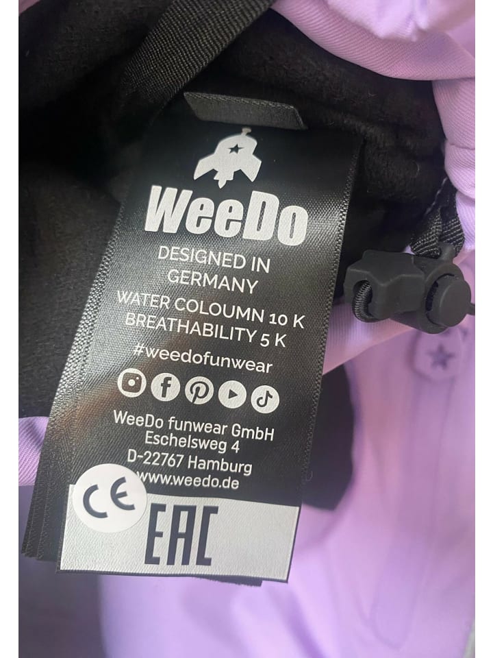 WeeDo Schneeanzug UNIDO in violet   sandshell günstig kaufen
