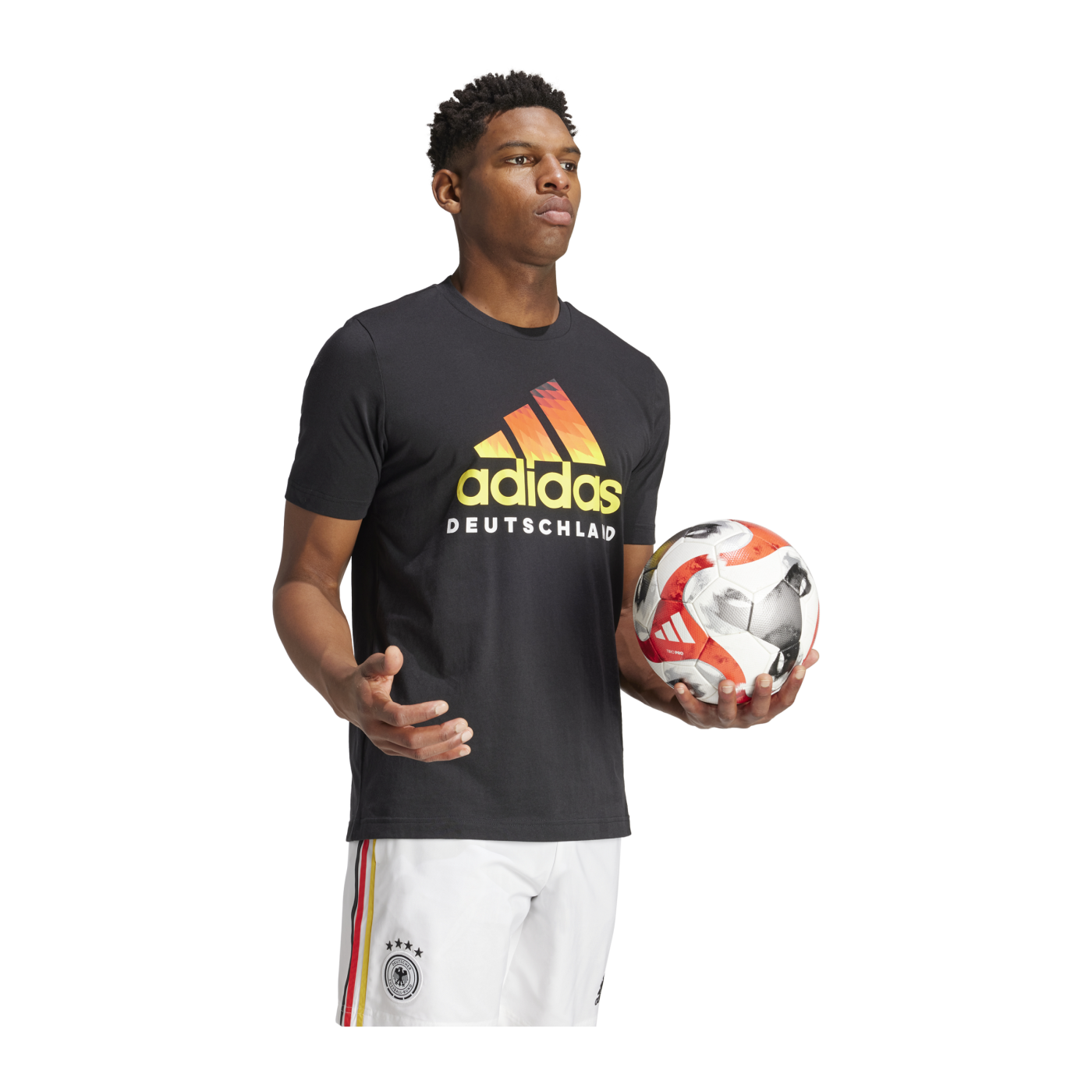 adidas DFB Deutschland DNA Graphic T-Shirt EM 2024 Schwarz
