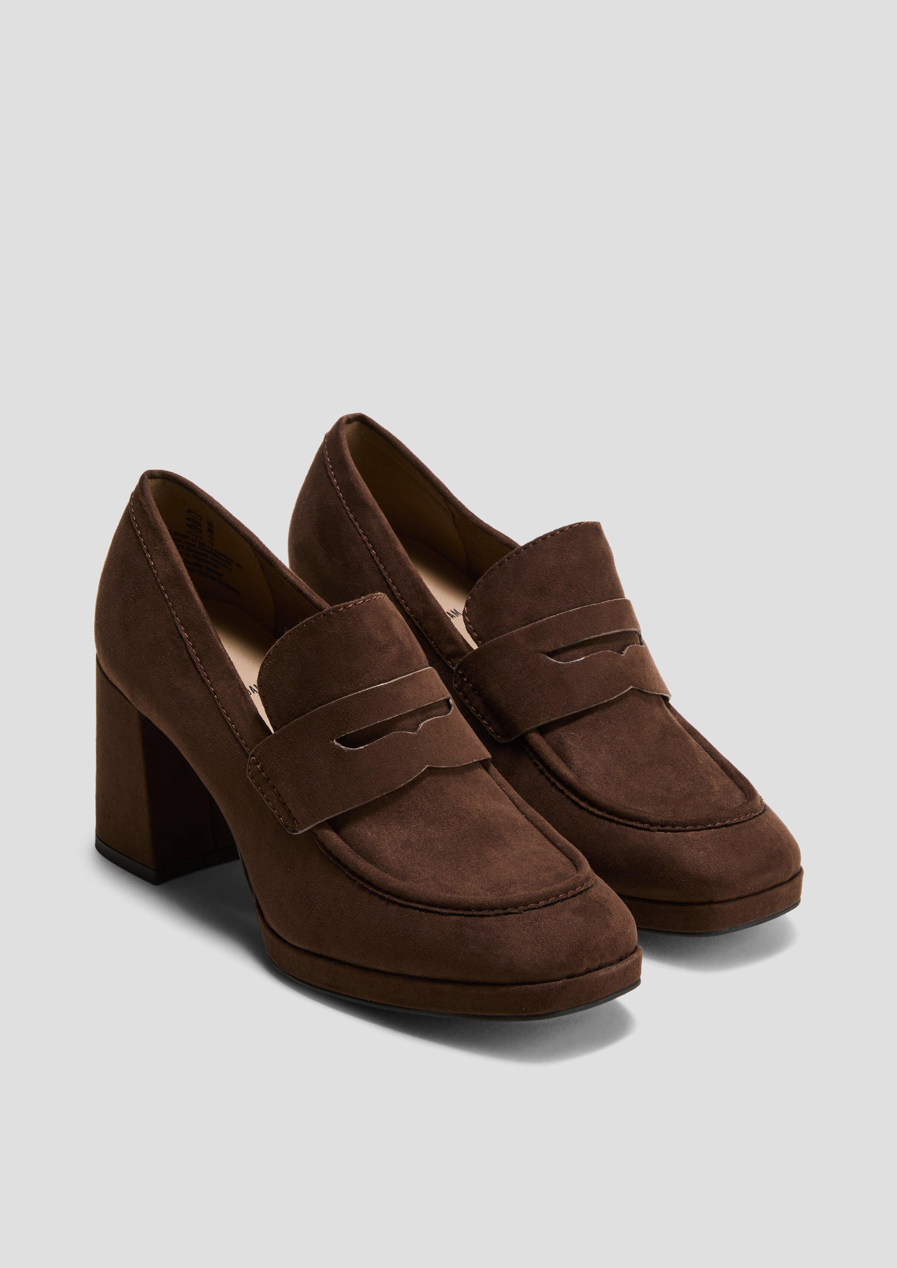 Slipper in Veloursleder-Optik  6008281-304