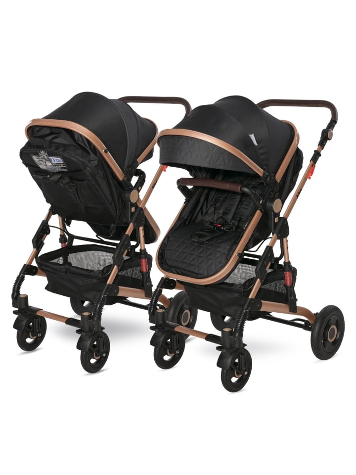 Lorelli Kombikinderwagen 2 in 1 Alba in schwarz günstig kaufen onesize