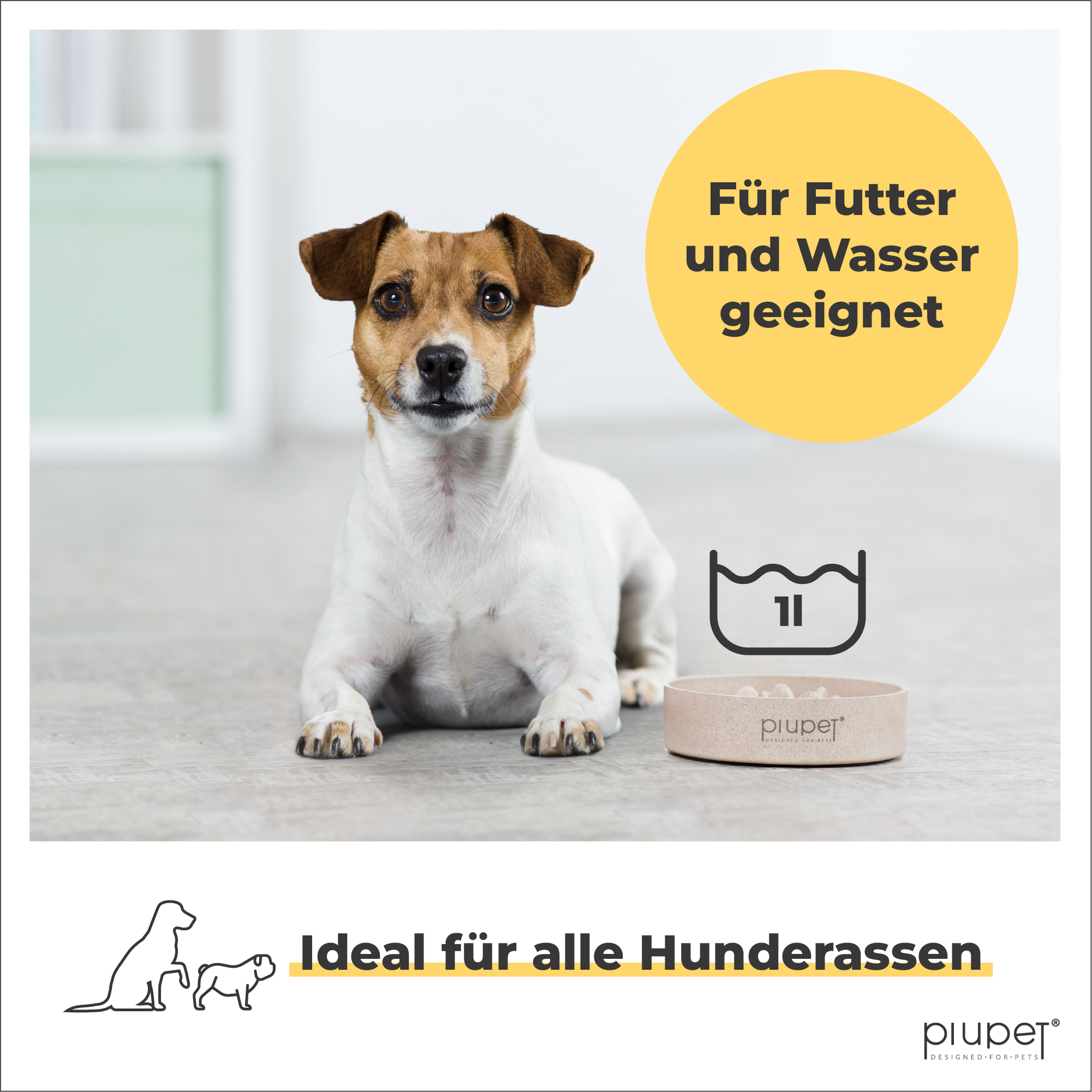 PIUPET Futternäpfe PIUPET Anti-Schling-Napf