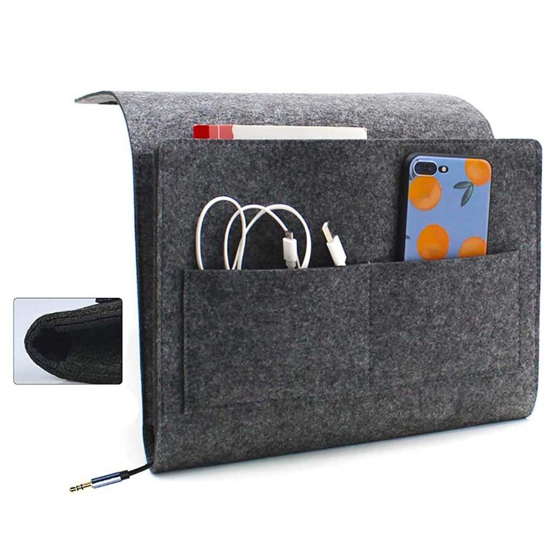DRSEON Betttasche Betttaschen Taschen zum hängen an der Bettkante Fangzhi