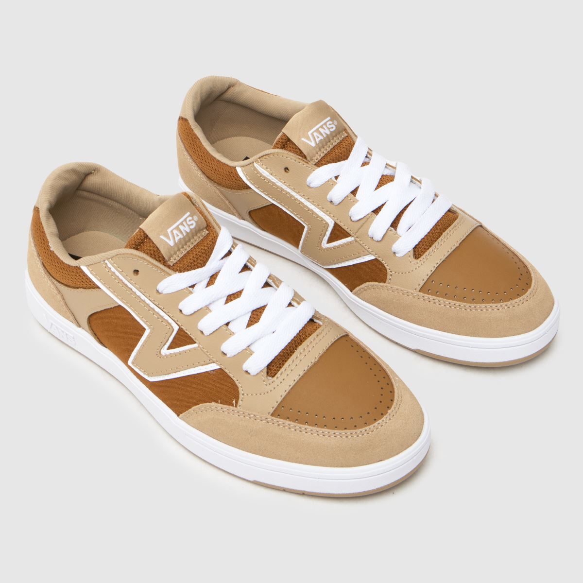 Vans Lowland CC sportcipő bézs és barna színben