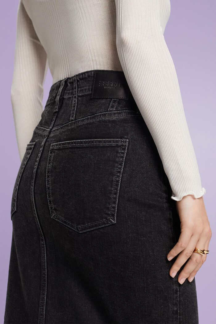 Maxi-Jeansrock