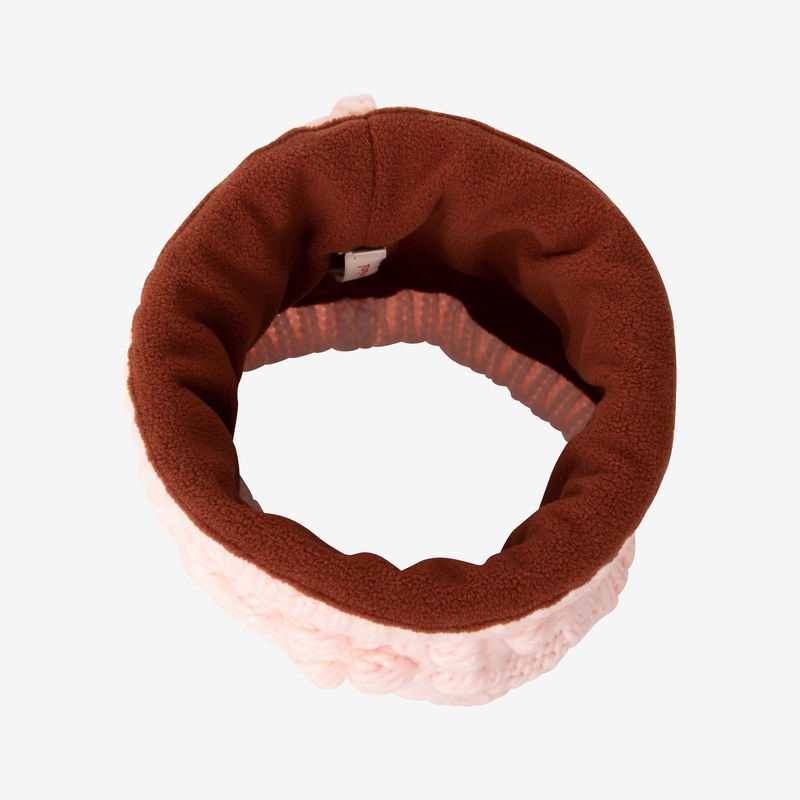 Snood fille tricot fantaisie rose fille Catimini
