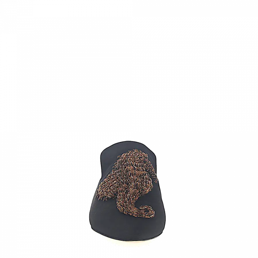 SANAYI 313 - Slipper 112840 Textil - schwarz