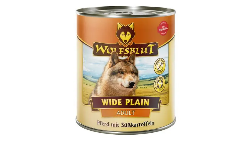 Wolfsblut Hundetrockenfutter Wide Plain Pferd & Süßkartoffel 800 g