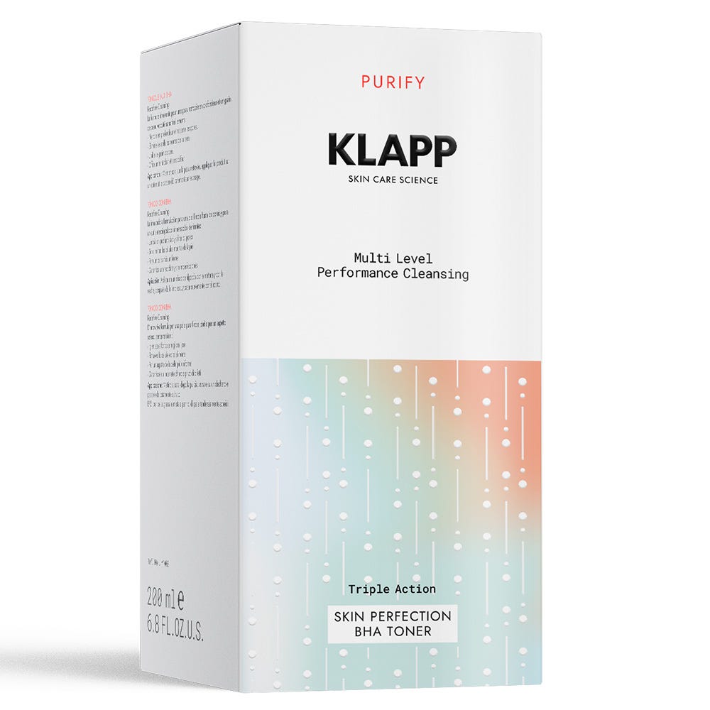 Klapp Cosmetics Purify Triple Action Skin Perfection BHA Toner 200 ml