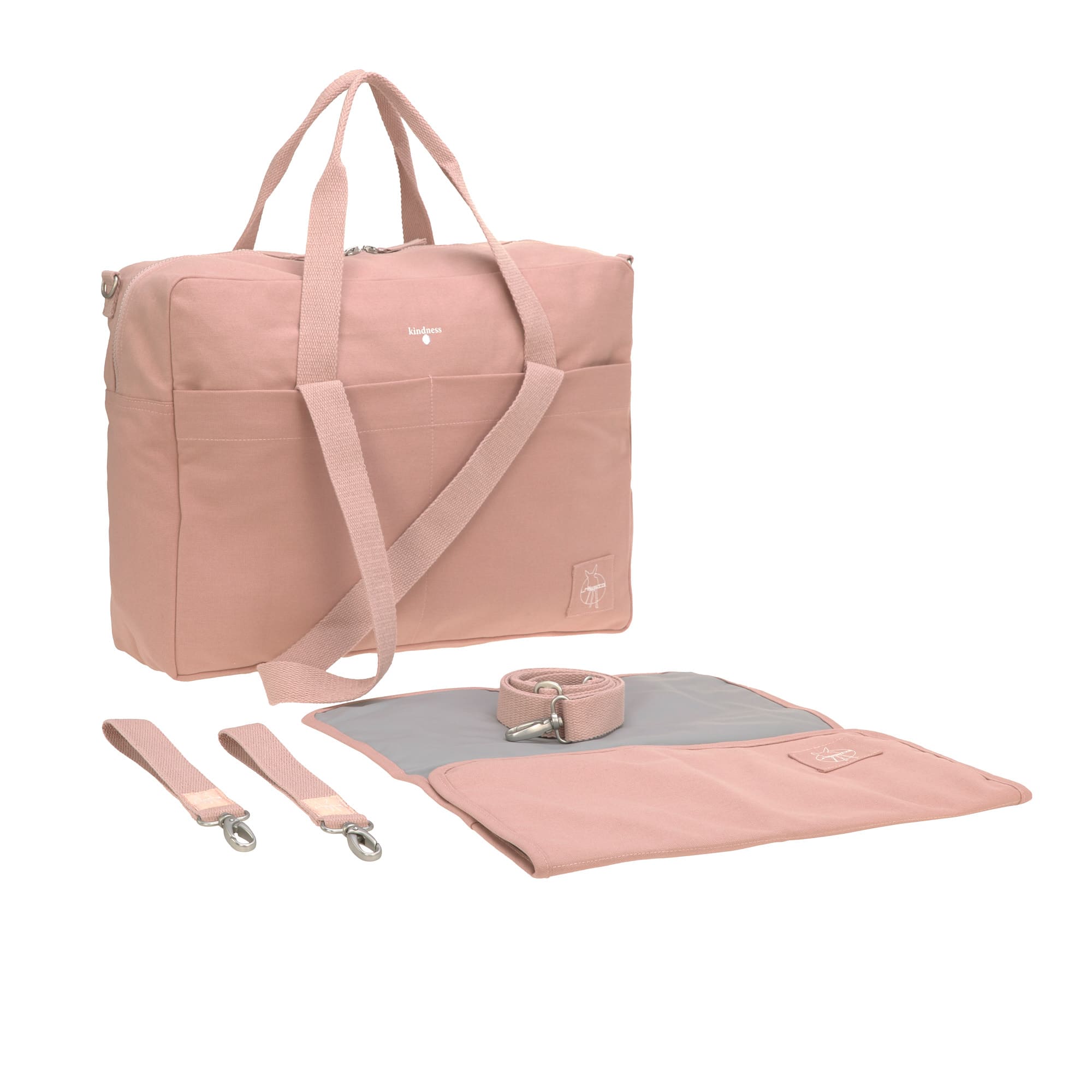 Wickeltasche - Green Label Cotton Essential, Rosa