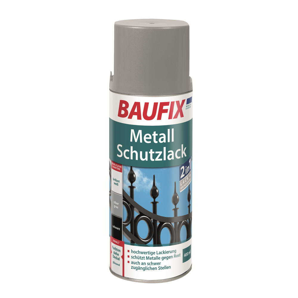 Baufix Metallschutzlack Spray Weiß