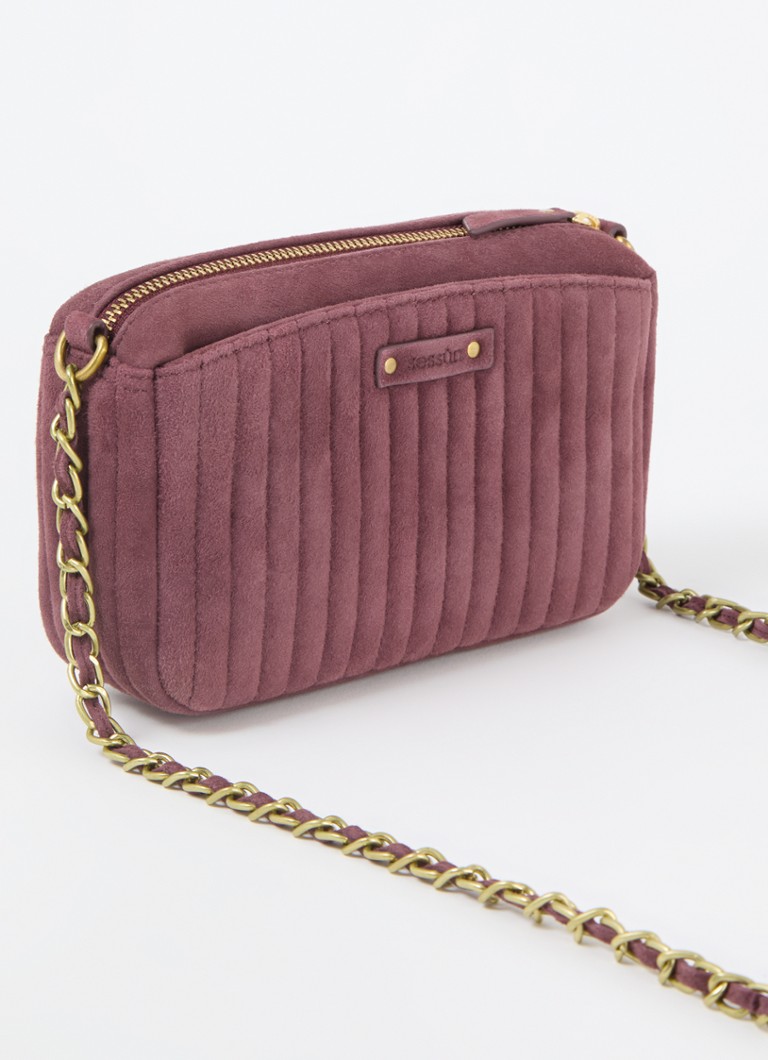 Sessùn Divinou suede crossbody bag