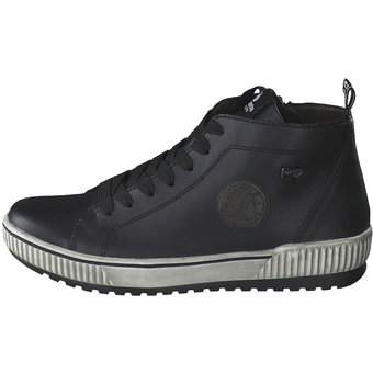 Remonte Ankle Schnürer in schwarz