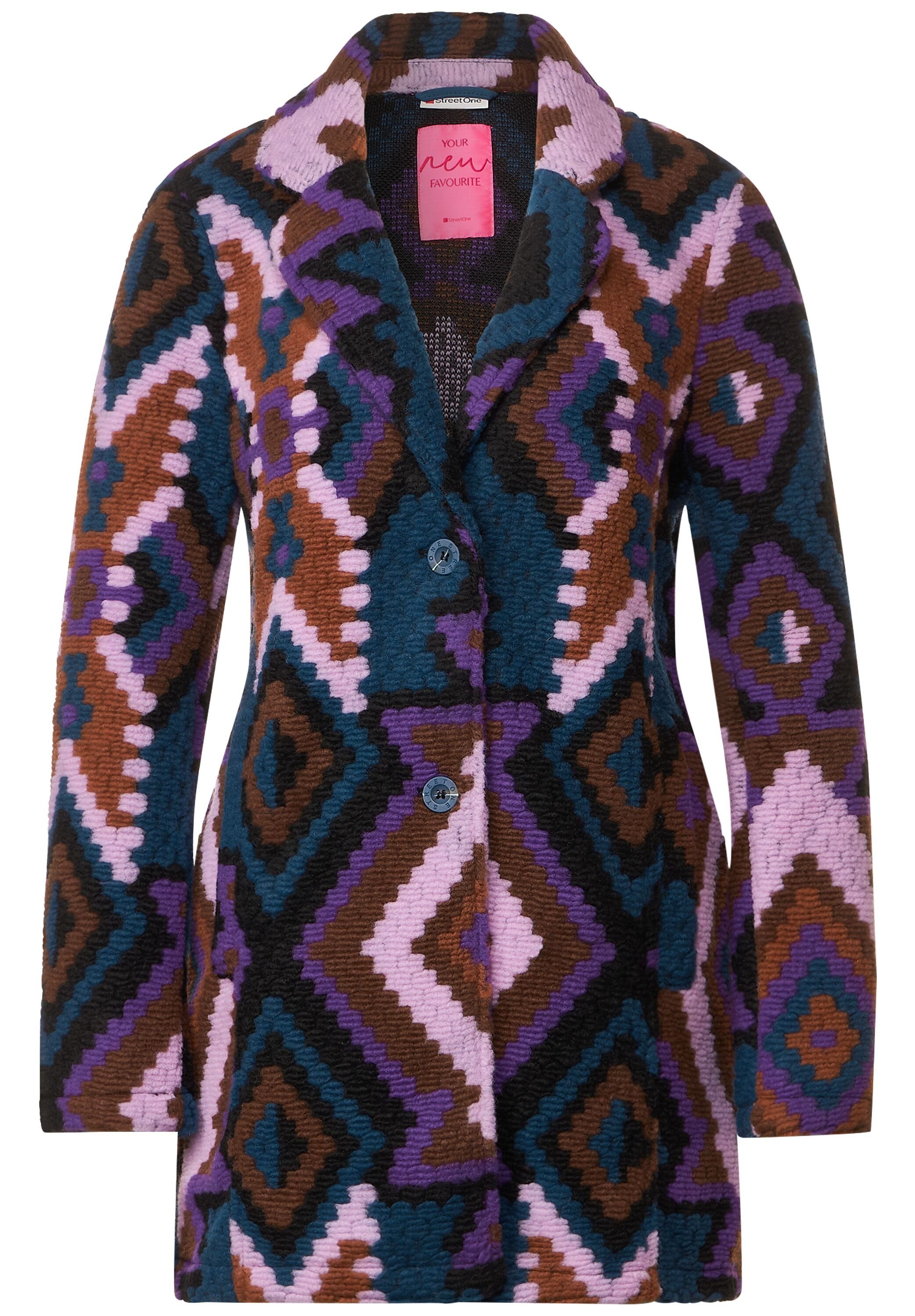 STREET ONE Longblazer mit Reverskragen