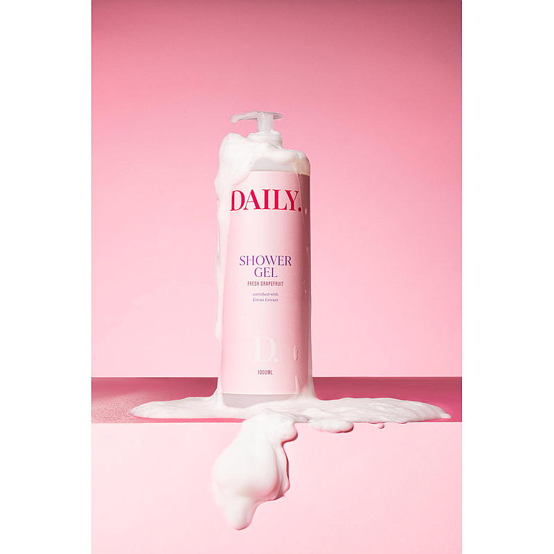 Shower gel 1000 ml Fresh grapefruit Daily