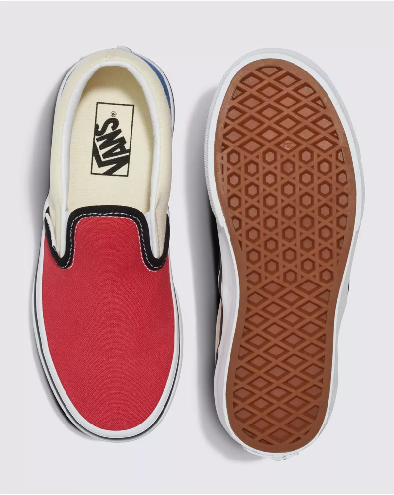 Kids Classic Slip-On Color Block Shoe