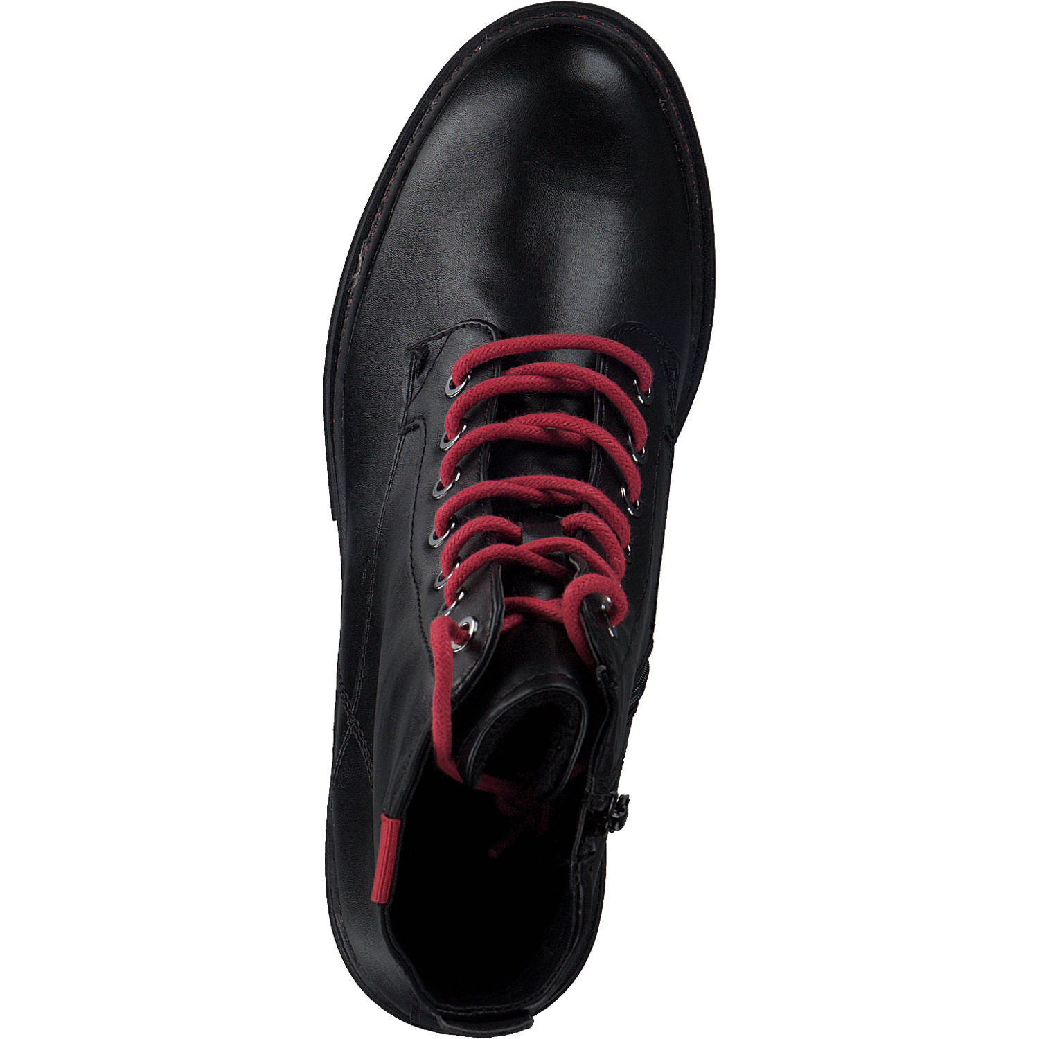 Jana Shoes 25222, Winterstiefel, Damen, black/red